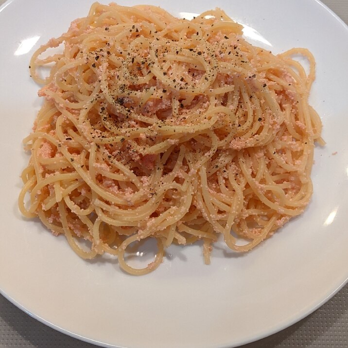 超簡単!わが家のたらこパスタ!